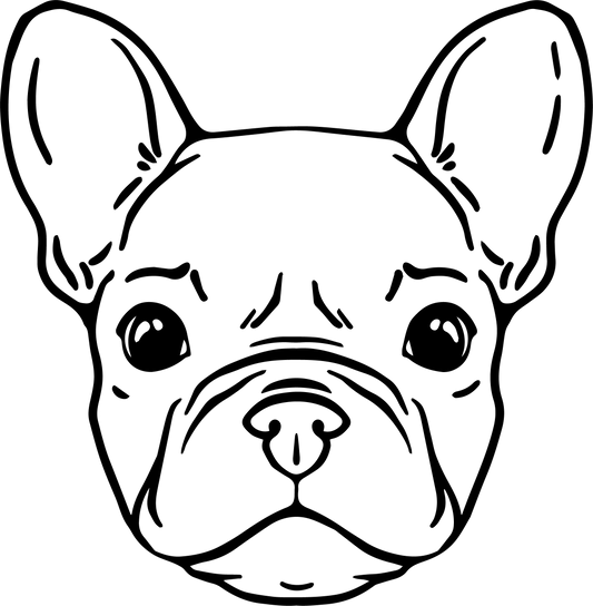 Französische Bulldogge Autoaufkleber #139