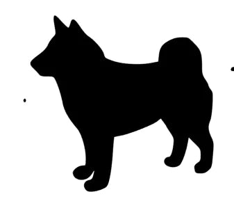 AKITA INU Silhouette Autoaufkleber