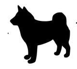 AKITA INU Silhouette Autoaufkleber