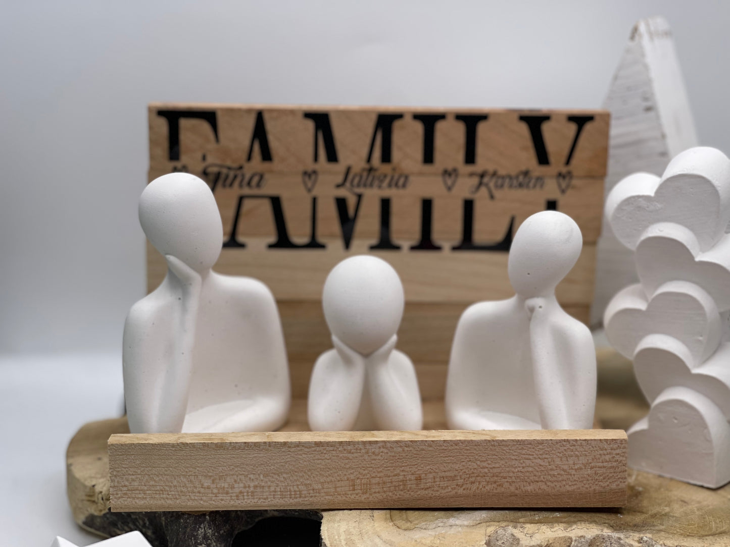 Dekoration Familie / Family ohne Haustier
