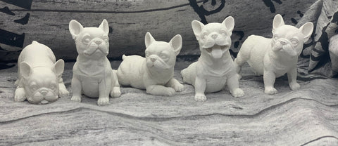 Französische Bulldogge Figuren - Set
