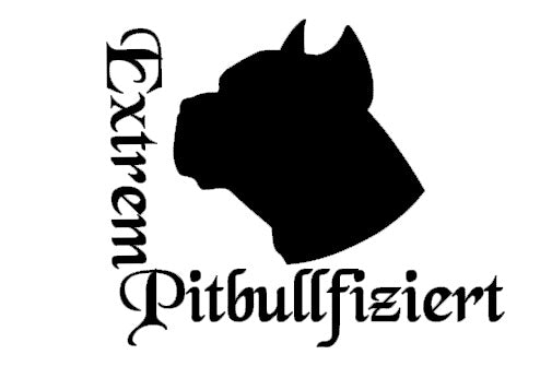 Pitbull Autoaufkleber #2